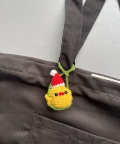 LLAVERO POLLITO NAVIDEÑO