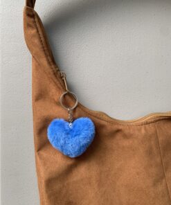 LLAVERO CORAZON AZUL